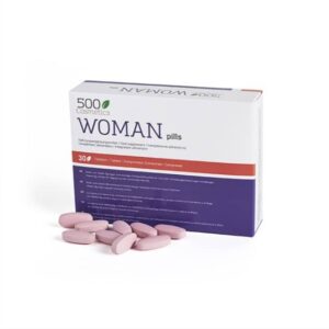 500COSMETICS WOMAN PILLS - Ενίσχυση Λίμπιντο 30 φυτικές κάψουλες