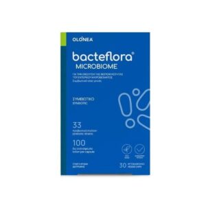 Bacteflora Microbiome-Olonea 30 κάψουλες - Προβιοτικά