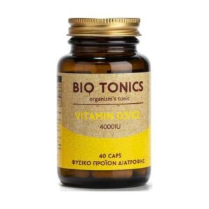 Vitamin D3/K2 PREMIUM - Bio Tonics 40 κάψουλες