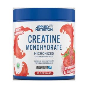 Creatine Monohydrate Micronized 250gr - Applied Nutrition με Γεύση Strawberry & Raspberry
