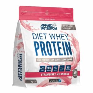 Diet Whey Protein- Applied Nutrition Πρωτείνη με Γεύση Strawberry Milkshake 1000g
