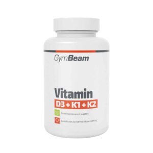 Βιταμίνη D3+K1+K2 - GymBeam 120 κάψουλες