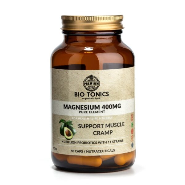 Magnesium 400mg – Bio Tonics 60 κάψουλες