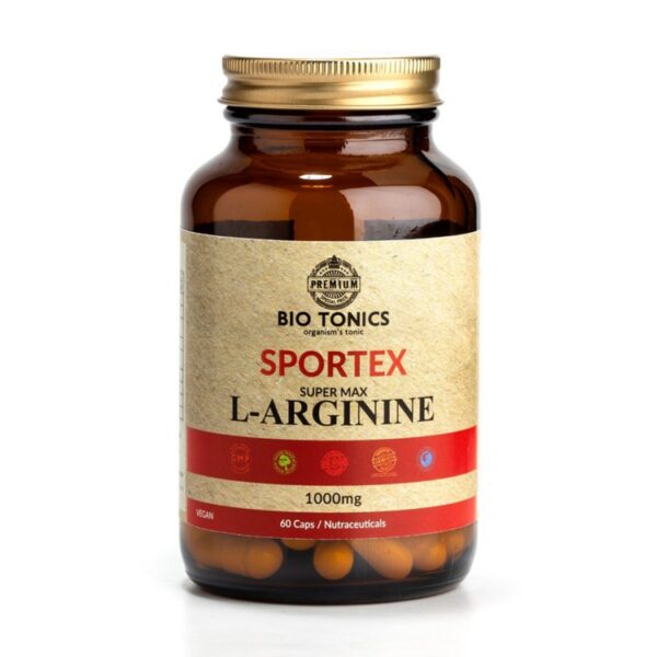 Sportex L – Arginine 1000mg – Bio Tonics 60 κάψουλες
