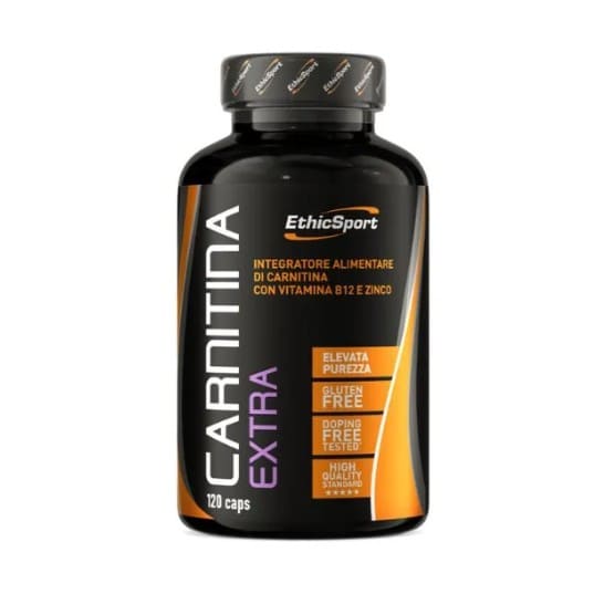 EthicSport Carnitine Extra -120 κάψουλες 1 EthicSport Carnitine Extra -120 κάψουλες