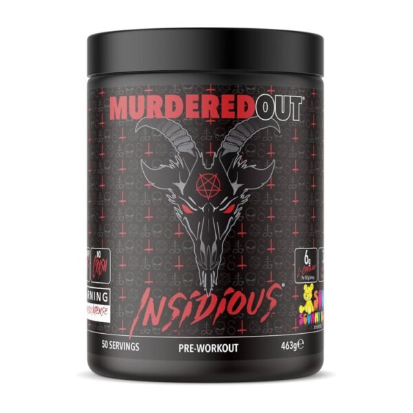 Insidious 463g Sour Scummy Bear – Murdered Out