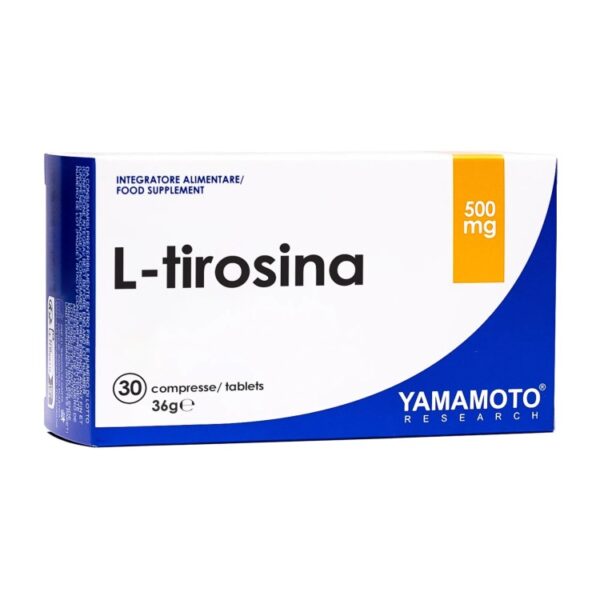 L-tirosina – Yamamoto Nutrition 30 Ταμπλέτες