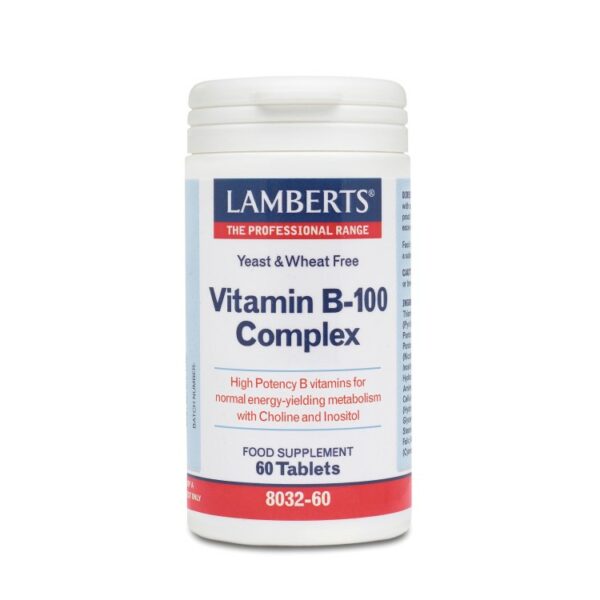 Lamberts Vitamin B-100 Complex 60 ταμπλέτες