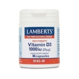 Lamberts Vitamin D3 4000 IU 30 κάψουλες
