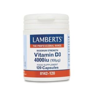 Eviol Vitamin D3 4000IU 100mg 60 κάψουλες