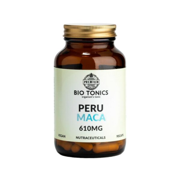 Peru Maca 610mg- Bio tonics 90 κάψουλες