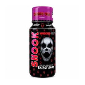 Νιτρικό Οξείδιο και Στύση: Πώς Λειτουργεί 2 Murdered Out Shook Energy Shot 60ml με γεύση Cherry Cola