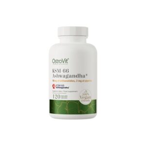Ashwagandha KSM-66 VEGE - OstroVit 120 κάψουλες