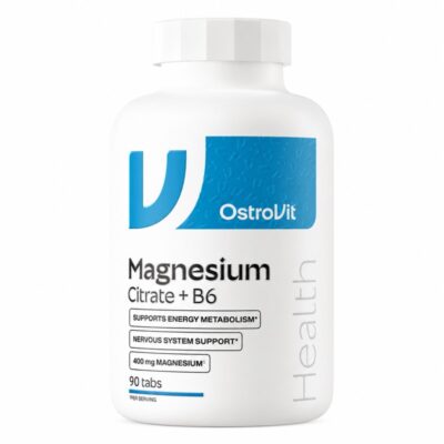 Magnesium Citrate 400 mg + B6 – OstroVit 90 ταμπλέτες