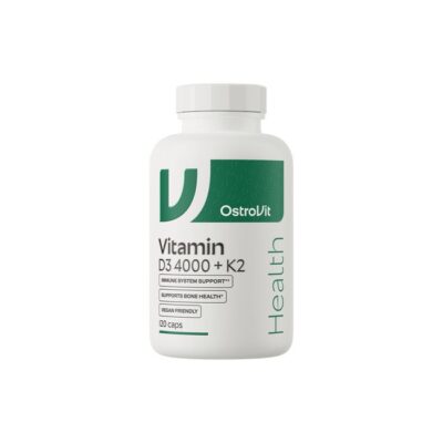 Βιταμίνη D3 4000 IU + K2 VEGE – OstroVit 120 κάψουλες