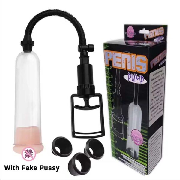 Τρόμπα Μεγέθυνσης – Penis Pump With Fake Pussy