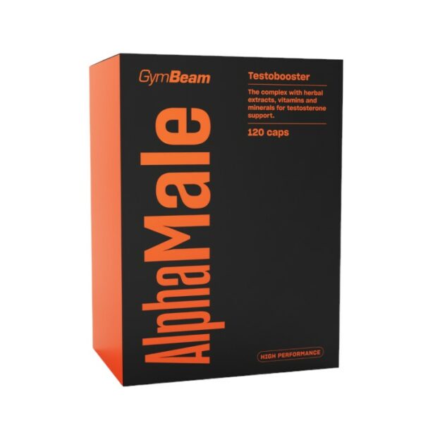 AlphaMale TestoBooster – GymBeam 120 κάψουλες