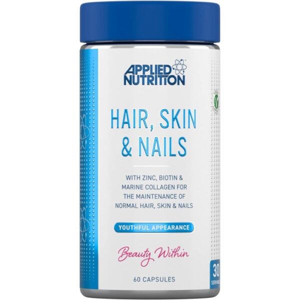 Hair, Skin & Nails – Applied Nutrition 60 κάψουλες