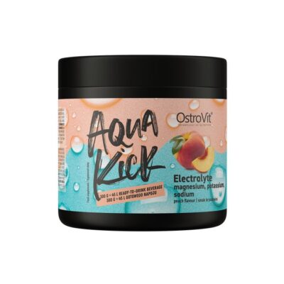 Aqua Kick Electrolyte - OstroVit Ροδάκινο 300gr 1 aquaelectrolytesostrovit1 2 28