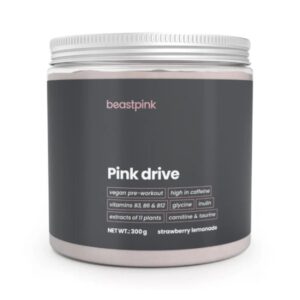 Pink Drive - BeastPink 300g Φράουλα Λεμονάδα - Συμπλήρωμα Διατροφής Uromed