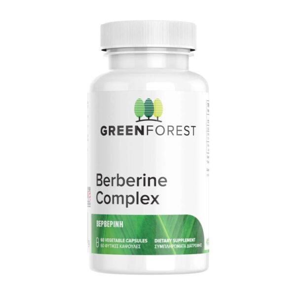 Berberine Complex Green Forest – Natural Vitamins 60 Κάψουλες