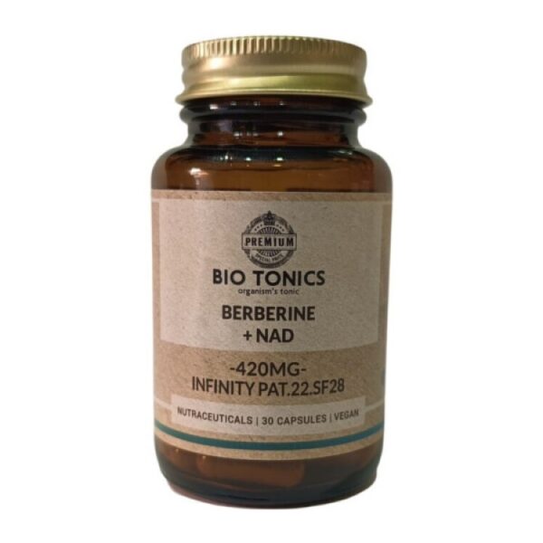 Berberine + NAD – Bio Tonics 30 κάψουλες