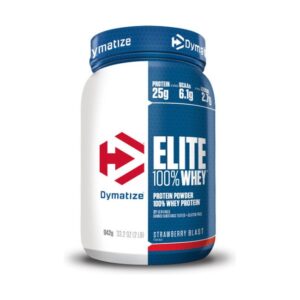 Elite 100% Whey Protein 942gr - Dymatize με γεύση Strawberry Blast - Συμπλήρωμα Διατροφής Uromed