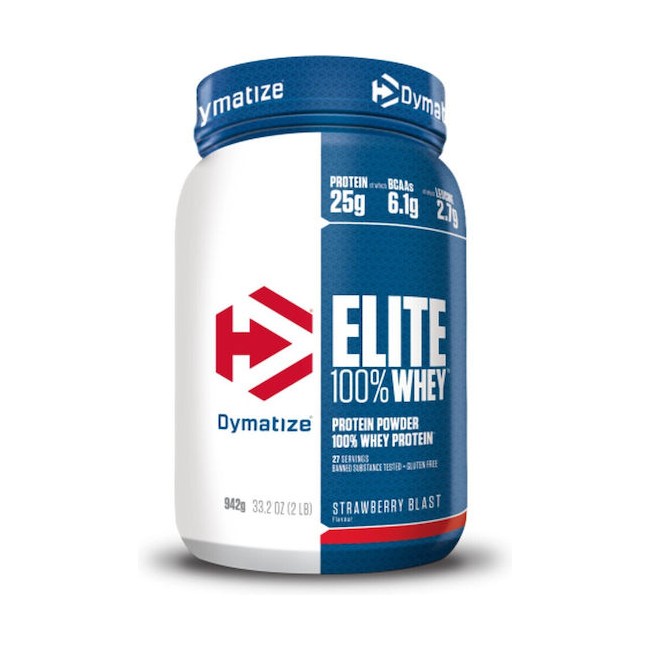 Elite 100% Whey Protein 942gr - Dymatize με γεύση Strawberry Blast 1 Elite 100% Whey Protein 942gr - Dymatize με γεύση Strawberry Blast - Συμπλήρωμα Διατροφής Uromed