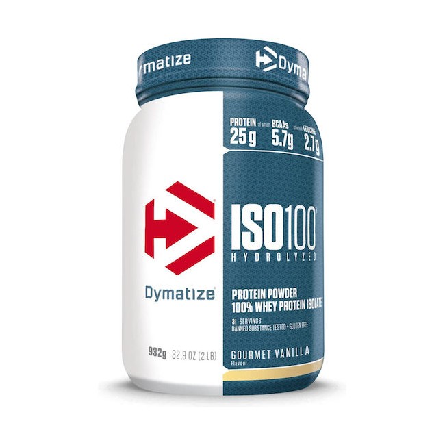 ISO 100 Hydrolyzed Whey 932gr – Dymatize με γεύση Gourmet Vanilla 1 ISO 100 Hydrolyzed Whey 932gr – Dymatize με γεύση Gourmet Vanilla
