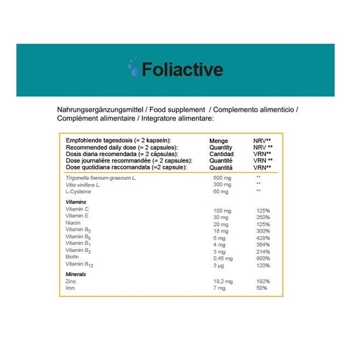Foliactive Pills – 60 κάψουλες