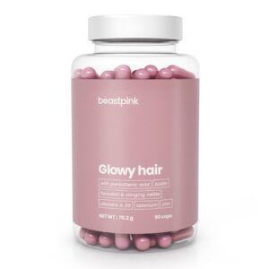 Glowy Hair – BeastPink 90 κάψουλες