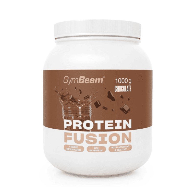 Protein Fusion Chocolate 1000g - GymBeam 1 Protein Fusion Chocolate 1000g - GymBeam