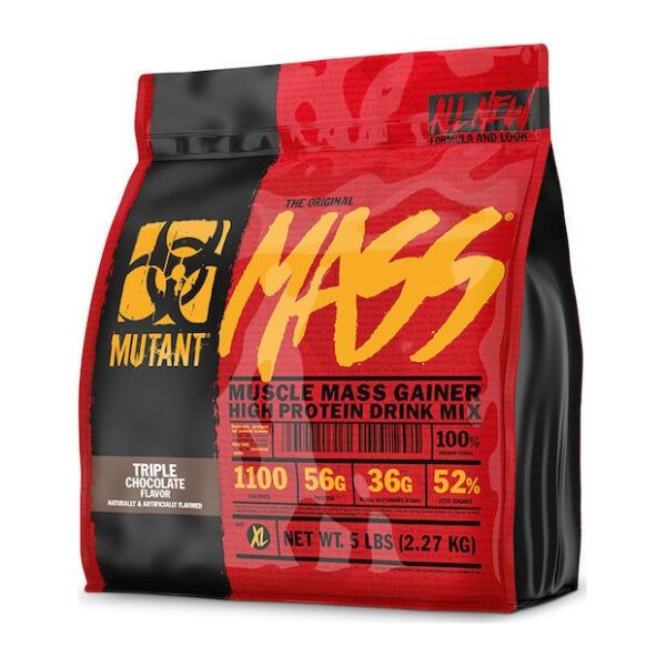 Muscle Mass Gainer – Mutant 2270g με Γεύση Triple Chocolate