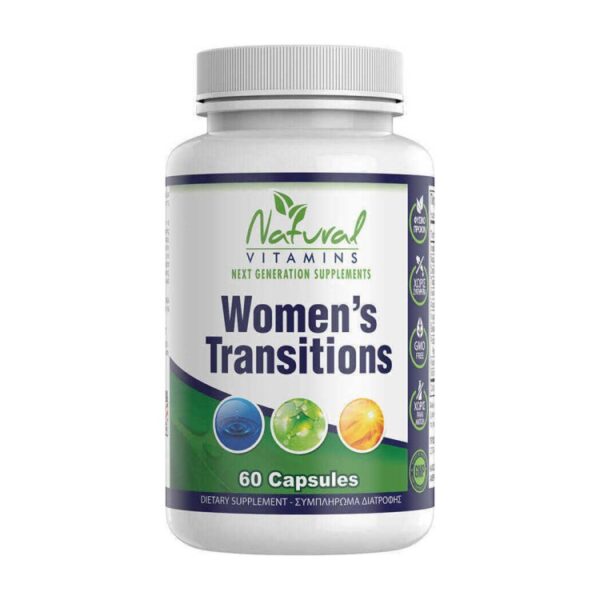 Women’s Transitions – Εμμηνόπαυση – Natural Vitamins 60 ταμπλέτες