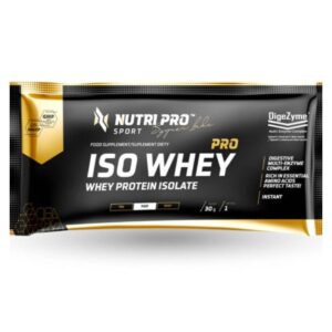 Iso Whey PRO Πρωτεΐνη Ορού Γάλακτος- Nutri Pro Sport με Γεύση Vanilla 30gr