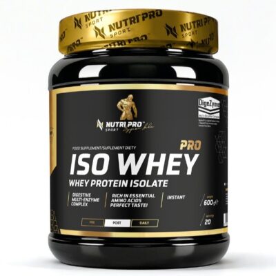 Iso Whey PRO Πρωτεΐνη Ορού Γάλακτος-  Nutri Pro Sport με Γεύση Cookies&Cream 600gr