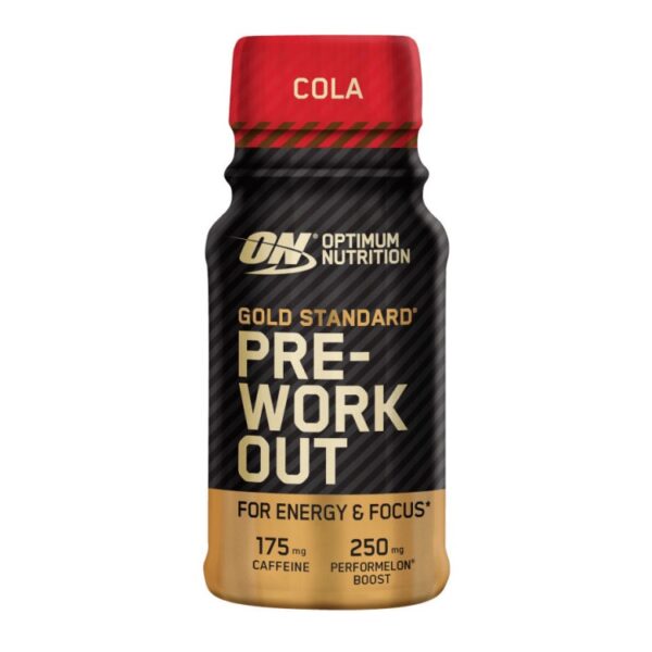 Gold Standard Pre-Workout Shot – Optimum Nutrition Cola 60ml