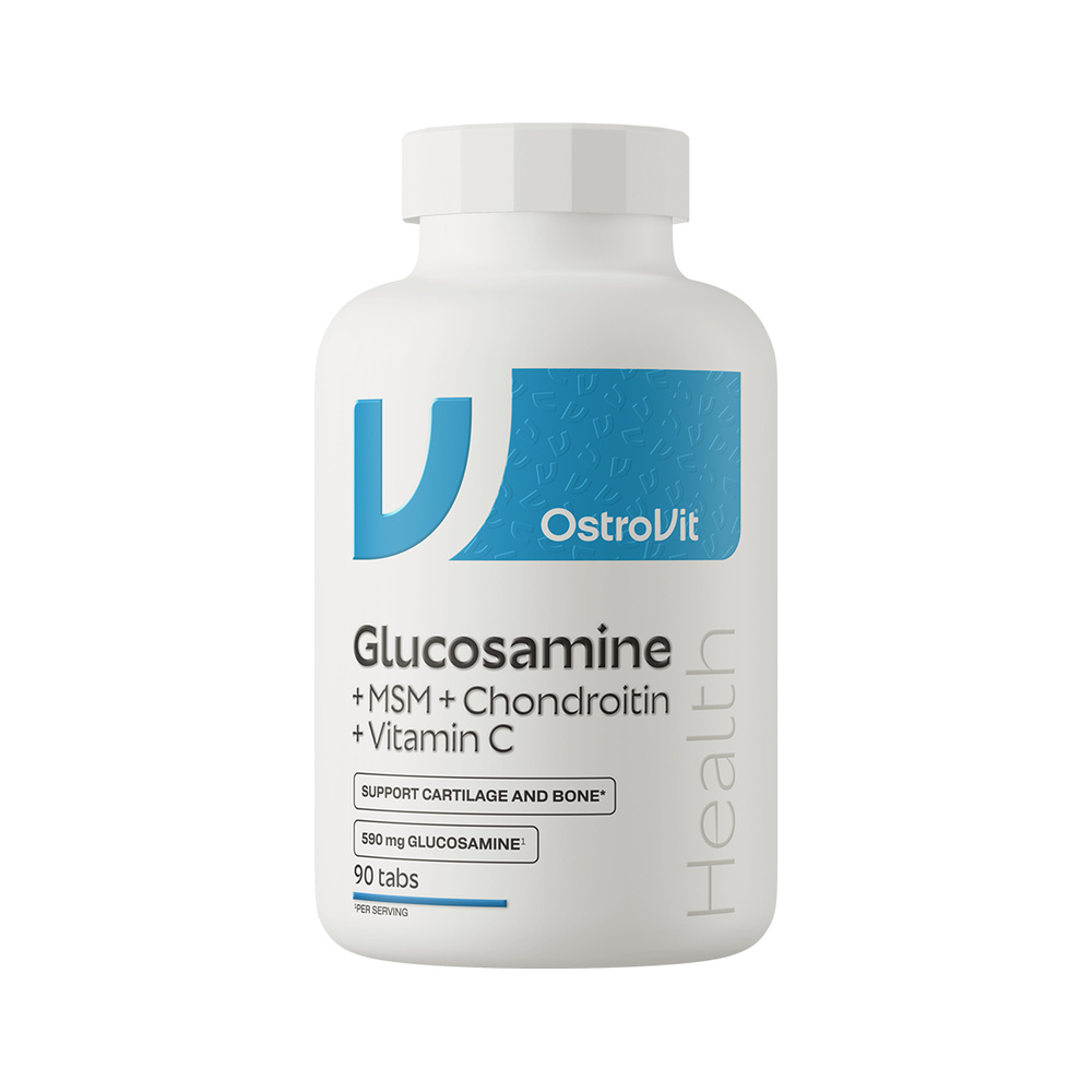 Glucosamine + MSM + Chondroitin + Vitamin C - OstroVit 90 ταμπλέτες 1 Glucosamine + MSM + Chondroitin + Vitamin C - OstroVit 90 ταμπλέτες