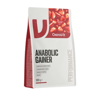 Ostrovit Anabolic Gainer 1000g Strawberry 5 ostrovit anabolic gainer 1000g strawberry