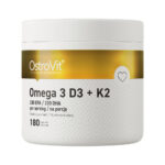 Omega 3 D3 + K2 – OstroVit 180 κάψουλες