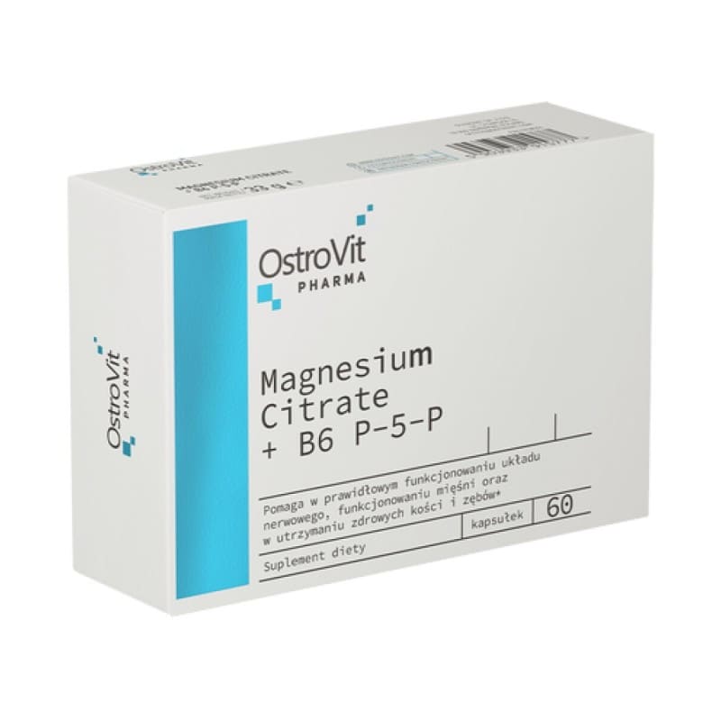 Pharma Magnesium Citrate + B6 P-5-P - OstroVit 60 κάψουλες 1 Pharma Magnesium Citrate + B6 P-5-P - OstroVit 60 κάψουλες