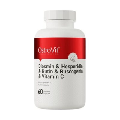 Diosmin + Hesperidin + Rutin + Ruscogenin + Vitamin C – OstroVit 60 κάψουλες