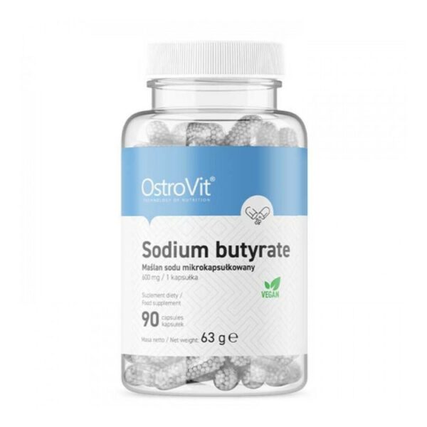 Sodium Butyrate 600mg – OstroVit 90 κάψουλες
