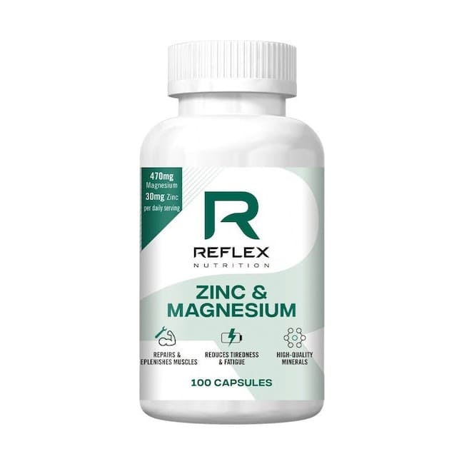 Zinc & Magnesium - Reflex Nutrition 100 κάψουλες 1 Zinc & Magnesium - Reflex Nutrition 100 κάψουλες