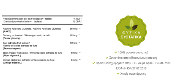 SizeGain Plus – Χάπια Μεγέθυνσης 30 Ταμπλέτες