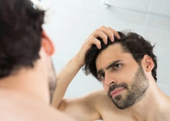 thrimming hair