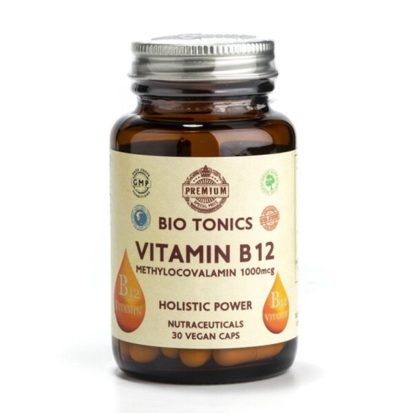 Vitamin B12 1000mcg – Bio Tonics 30 κάψουλες