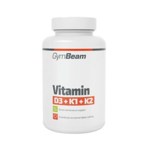 Βιταμίνη D3+K1+K2 – GymBeam 120 κάψουλες