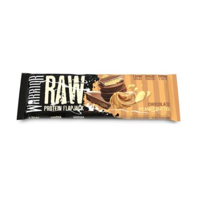 Raw Protein Flapjack Μπάρες με 20gr Πρωτεΐνης – Warrior Chocolate Peanut Butter 75gr